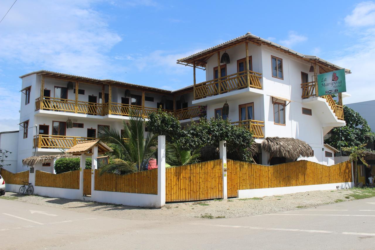 La Mariposa Hostal Olón Exteriör bild