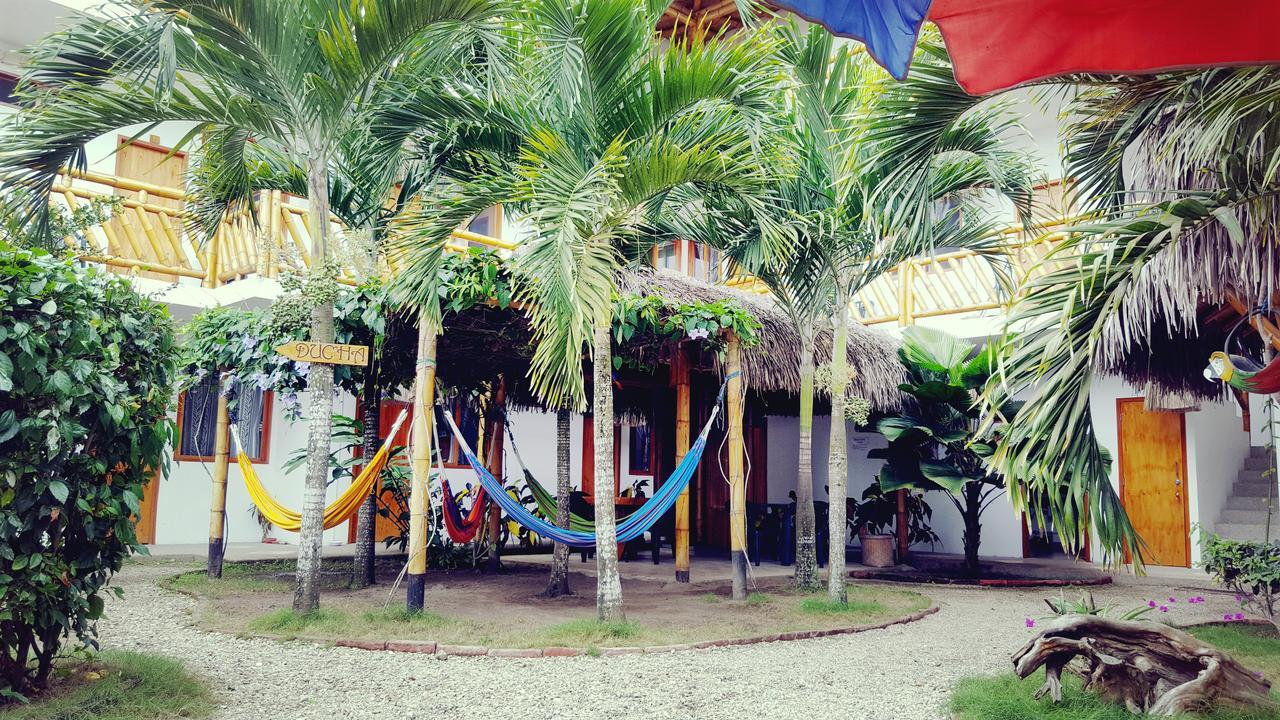 La Mariposa Hostal Olón Exteriör bild