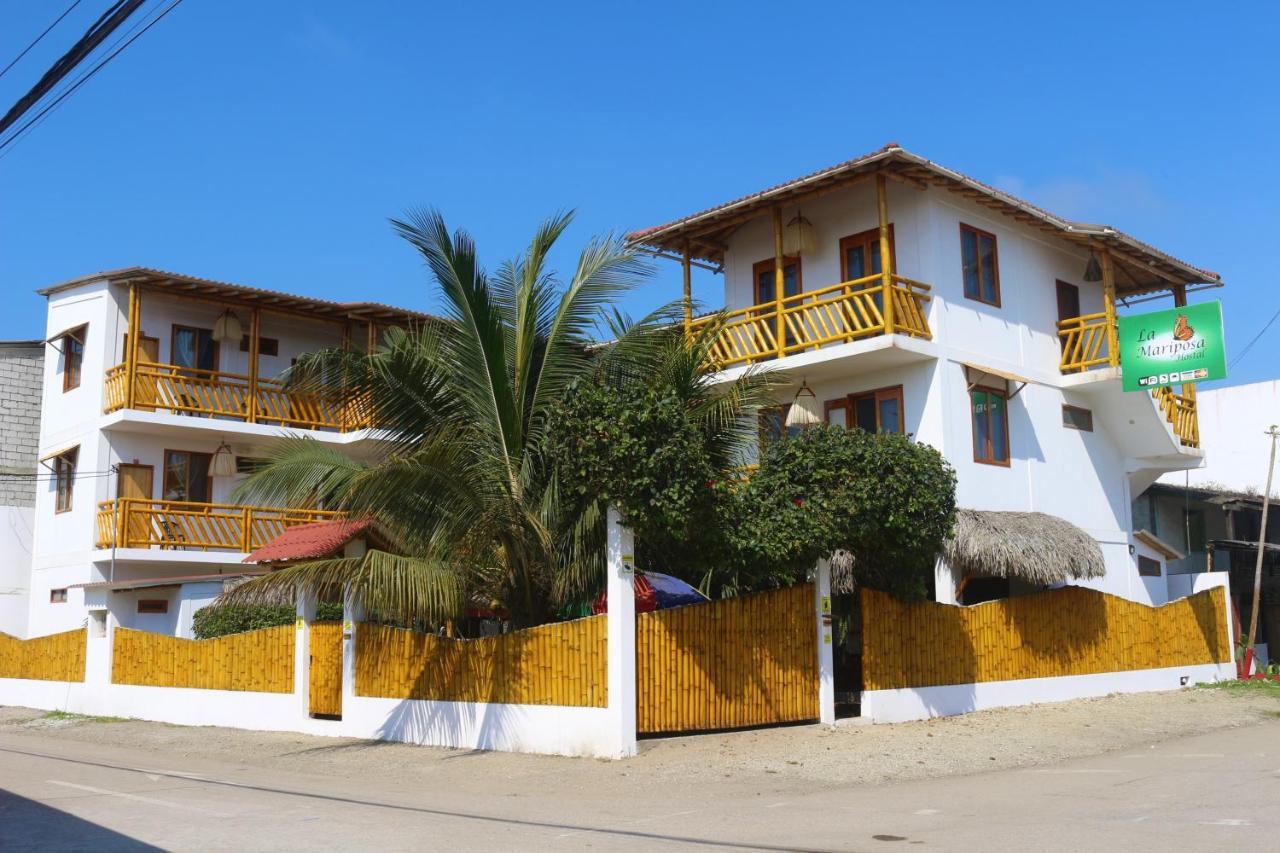La Mariposa Hostal Olón Exteriör bild