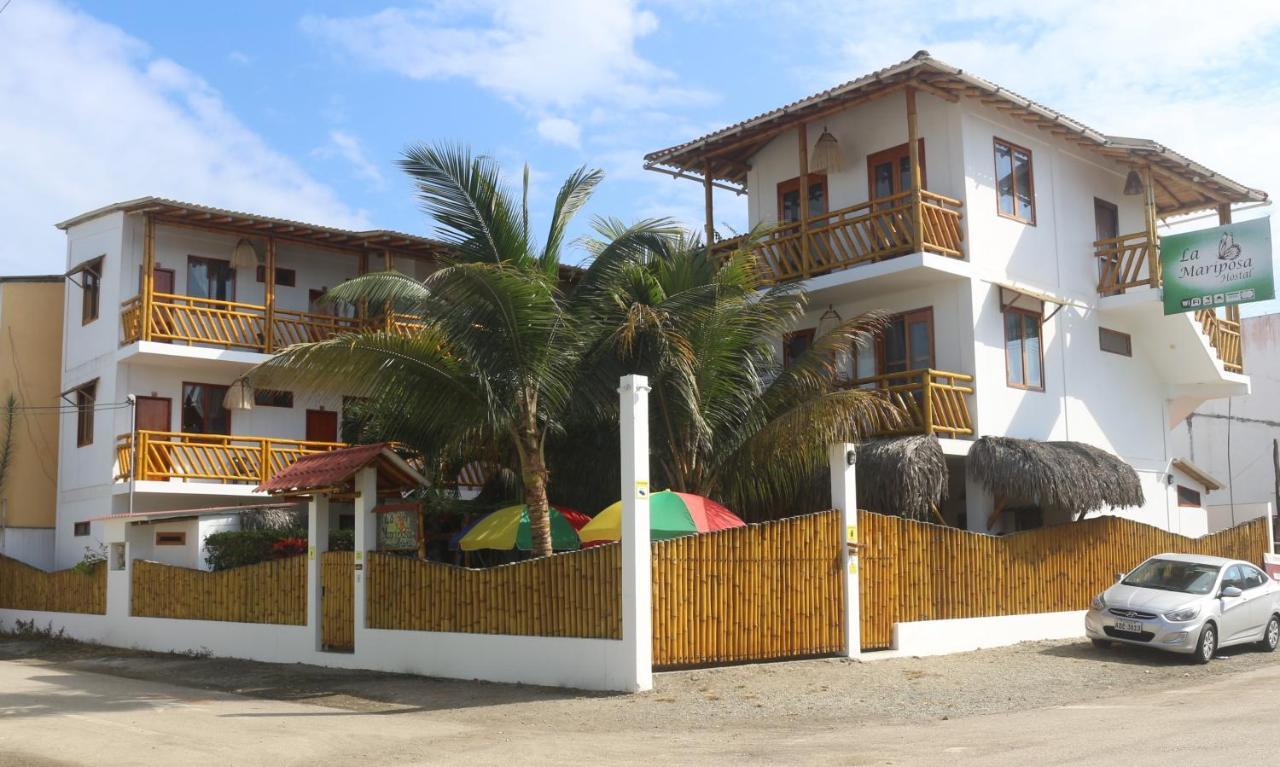 La Mariposa Hostal Olón Exteriör bild